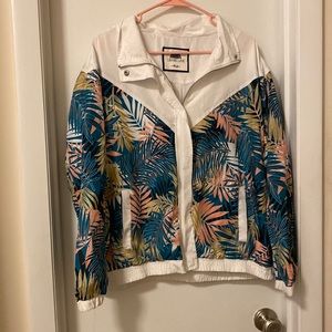 Tropical Print Lightweight Jacket